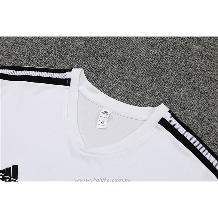 Chandal del Real Madrid Manga Corta 2022-2023 Blanco - Pantalon Corto